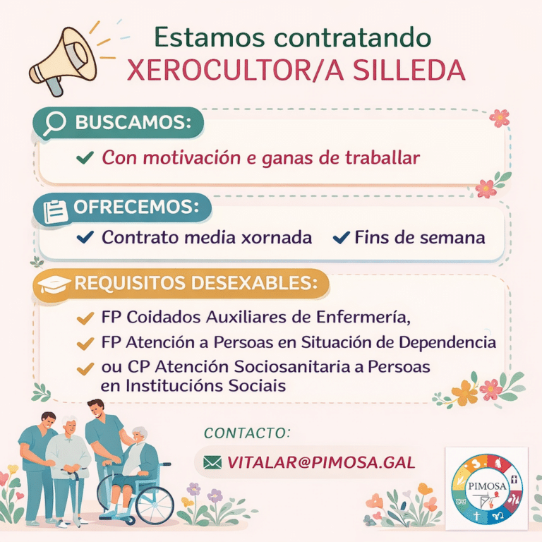 Gerocultor en Silleda