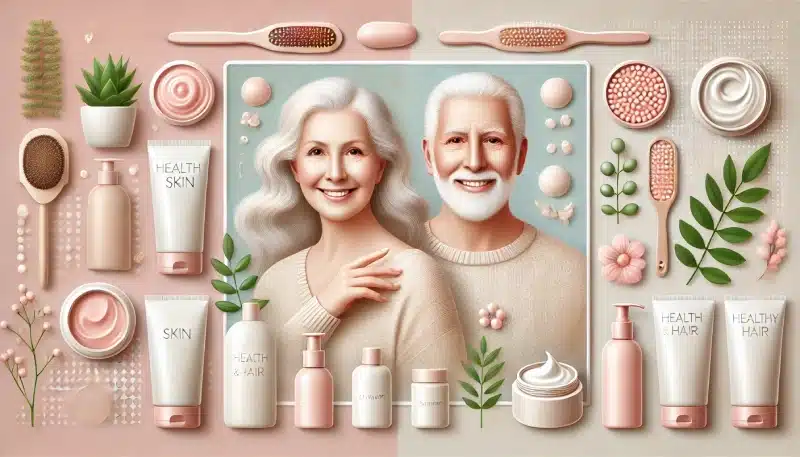 Importancia de cuidad la piel y cabello en la tercera edad