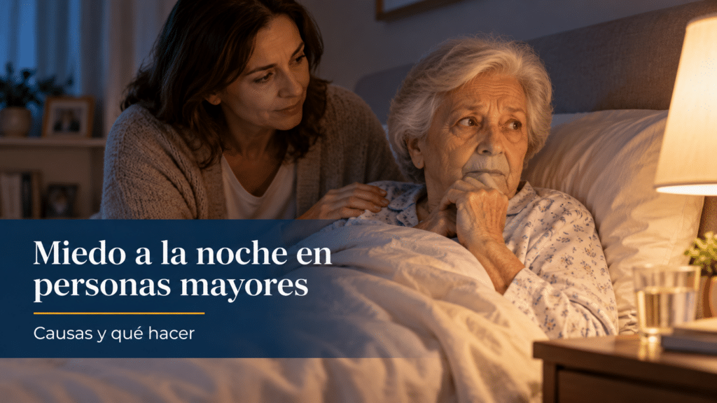 Miedo a la noche en personas mayores - Causas y qué hacer