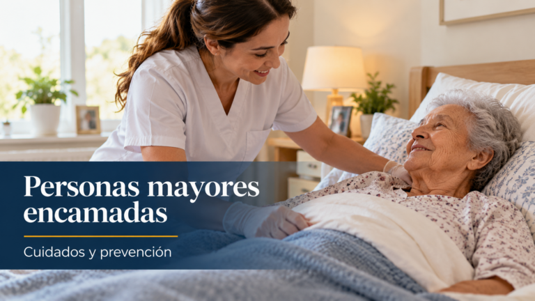 Personas mayores encamadas - Cuidados y prevención