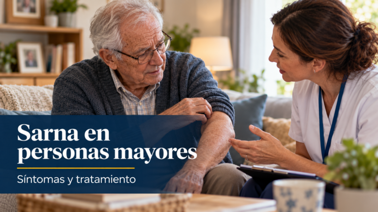 Sarna en personas mayores - Síntomas y tratamiento