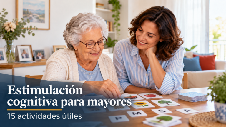 Estimulación cognitiva para mayores - 15 actividades útiles