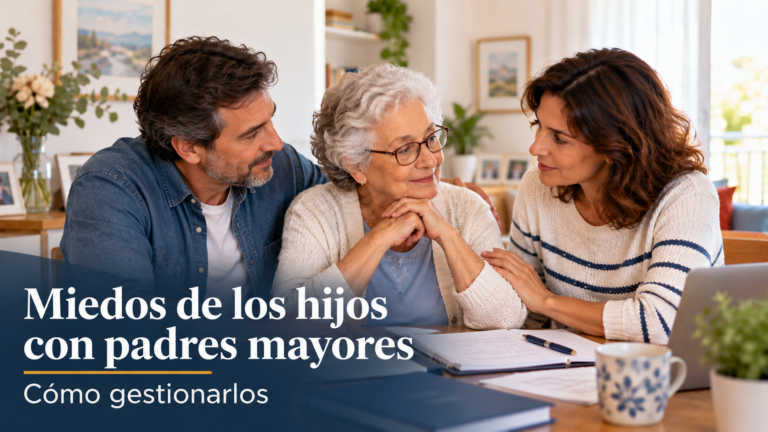 Miedos de los hijos con padres mayores - Cómo gestionarlos