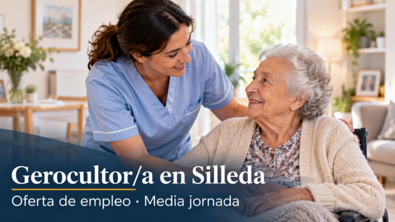 Gerocultor/a en Silleda - Oferta de empleo · Media jornada