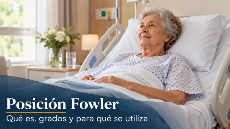 Posición Fowler - Qué es, grados y para qué se utiliza